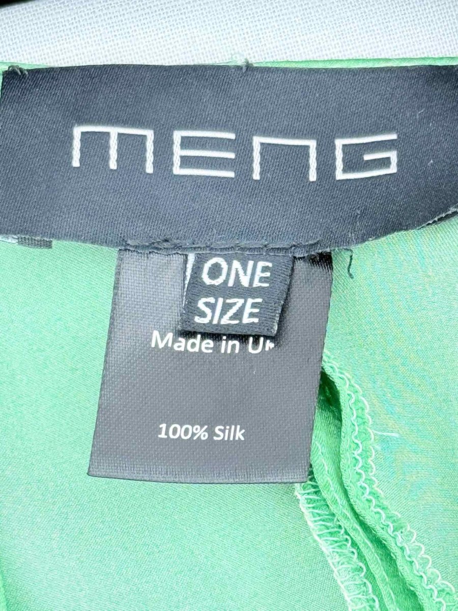 Pre - loved MENG Kimono Green Multicolor Size One Size Robe at Reems Closet