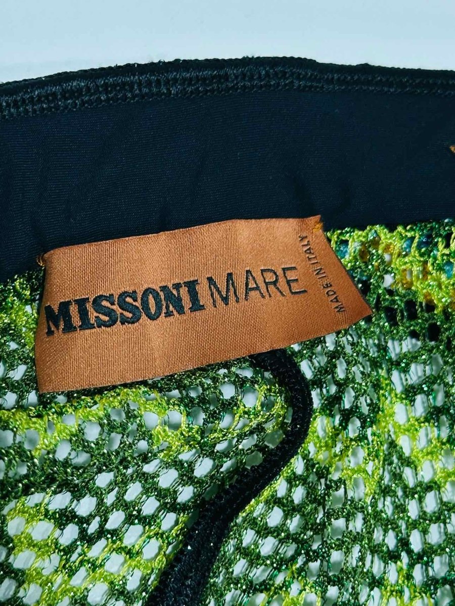 Pre - loved MISSONI MARE Straight Yellow Multicolor Zigzag Jumpsuit at Reems Closet