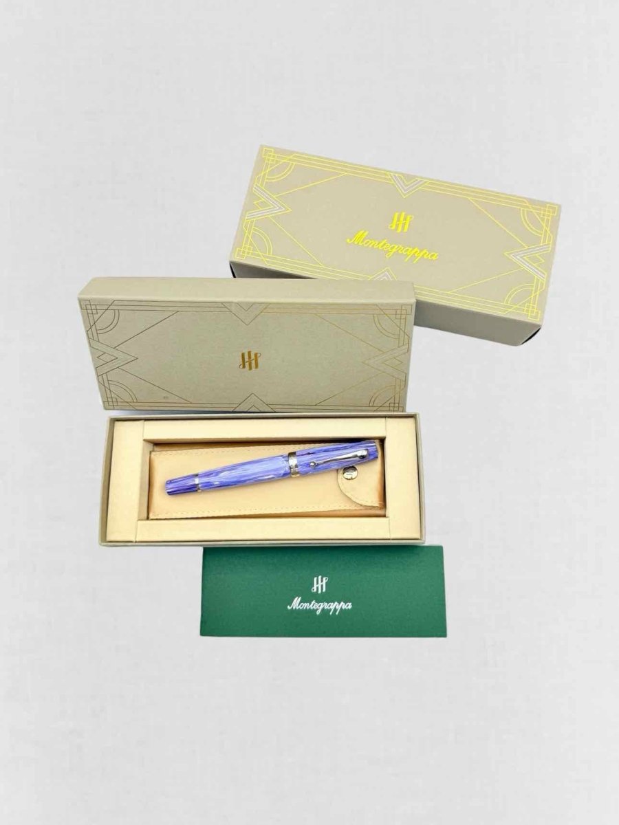 Pre - loved MONTEGRAPPA Ball point Purple Very Peri Pen at Reems Closet
