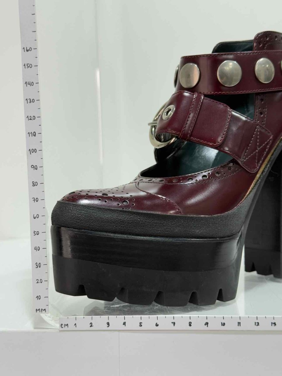 Pre - loved MULBERRY Burgundy Size EU 38 Platform at Reems Closet