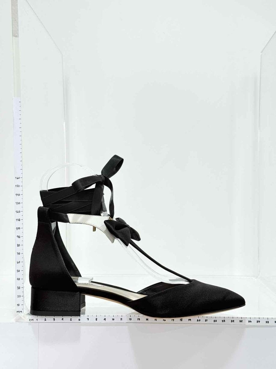 Pre - loved OLGANA Black Size EU 37 Heeled Sandals at Reems Closet