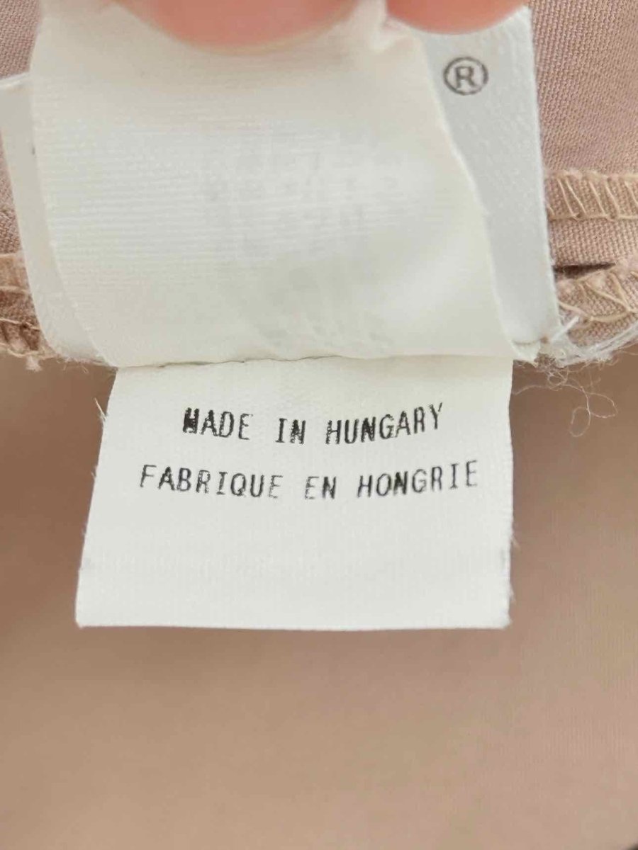 Pre - loved PAULE KA Peach Size US 6 Knee Length Dress at Reems Closet