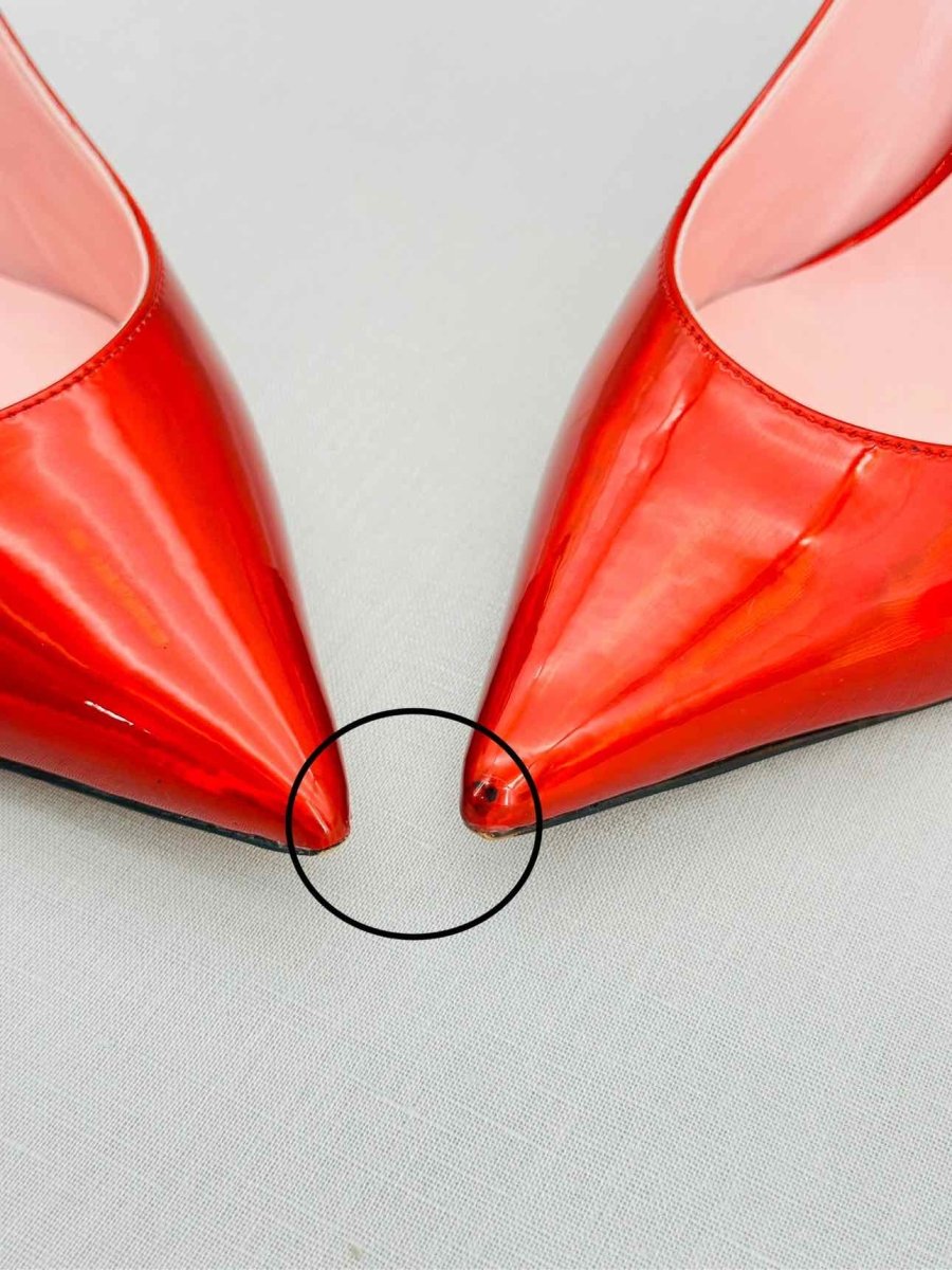 Pre - loved PIFERI Mary Jane Red Size EU 38.5 Pumps at Reems Closet