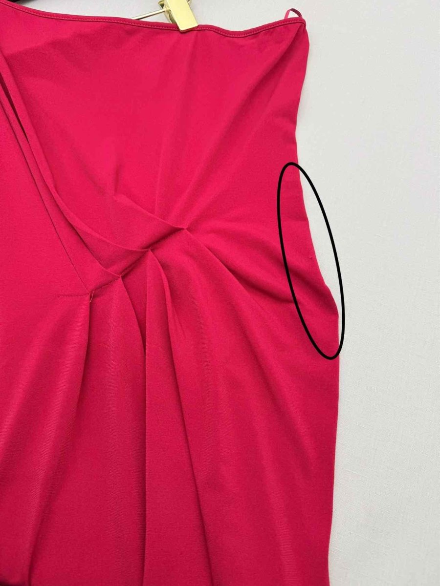 Pre-loved RANNA GILL Red Size Medium Knee Length Dress at Reems Closet
