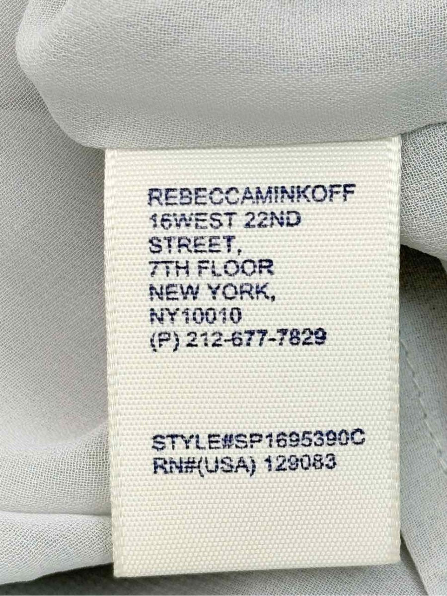 Pre-loved REBECCA MINKOFF Robbie Printed Size Small Long Dress at Reems Closet