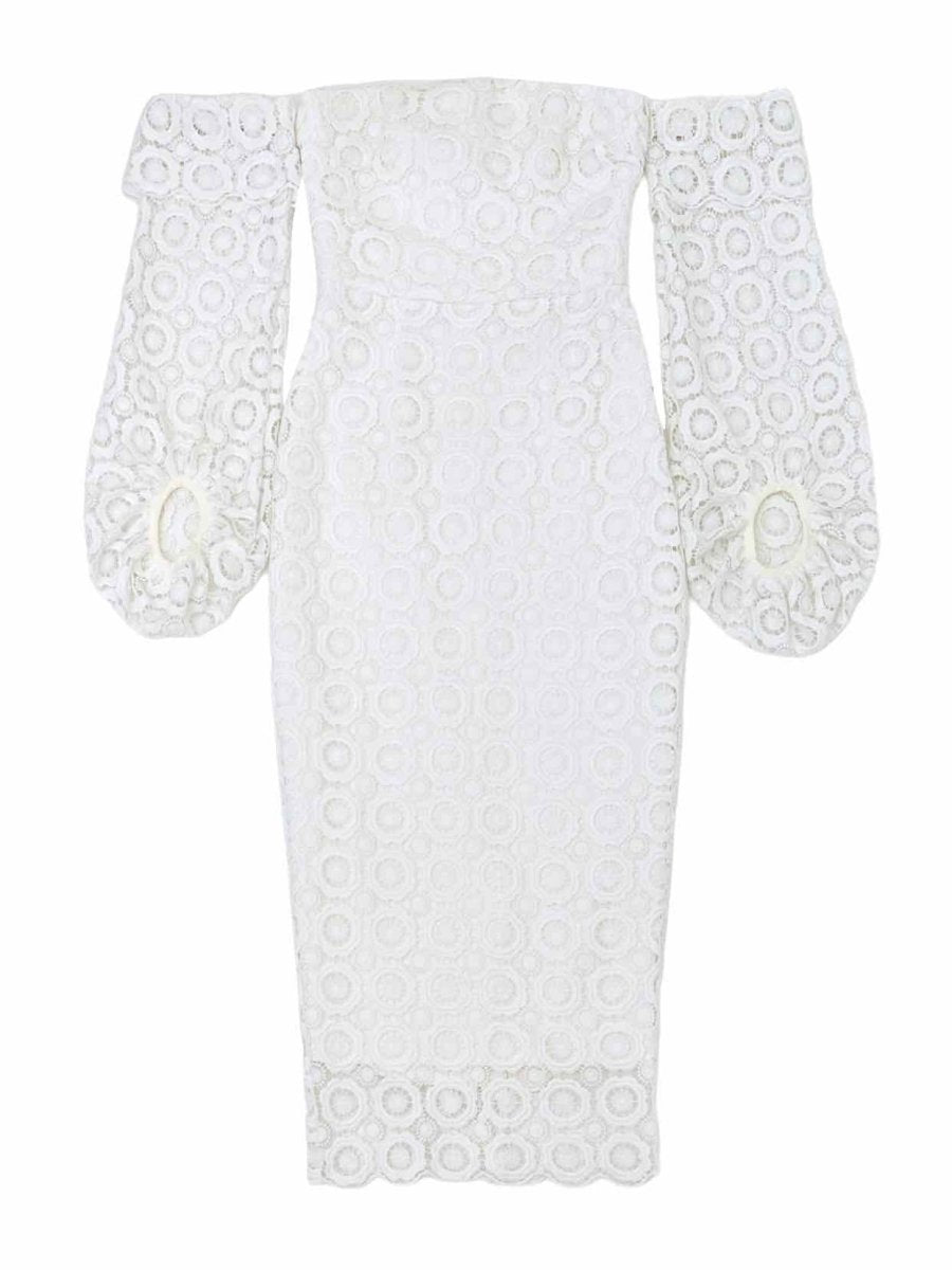 REBECCA VALLANCE White Size US 2 Knee Length Dress REBECCA VALLANCE White Size US 2 Knee Length Dress