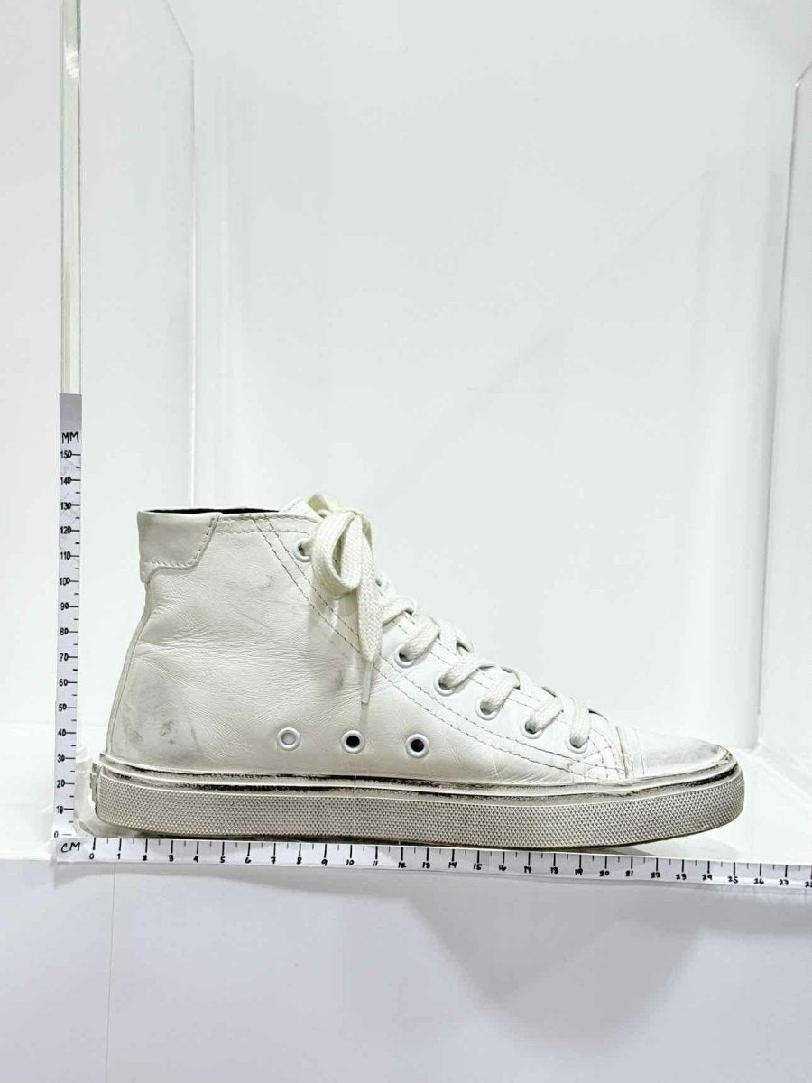 Pre - loved SAINT LAURENT Bedford White Size EU 37 Sneakers at Reems Closet