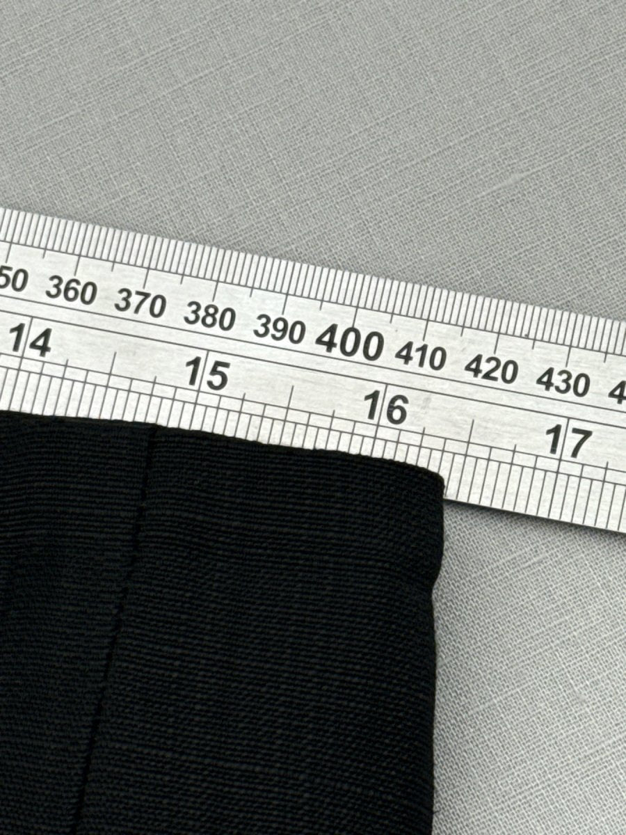 Pre - loved SANDRO Black Mini Skirt at Reems Closet