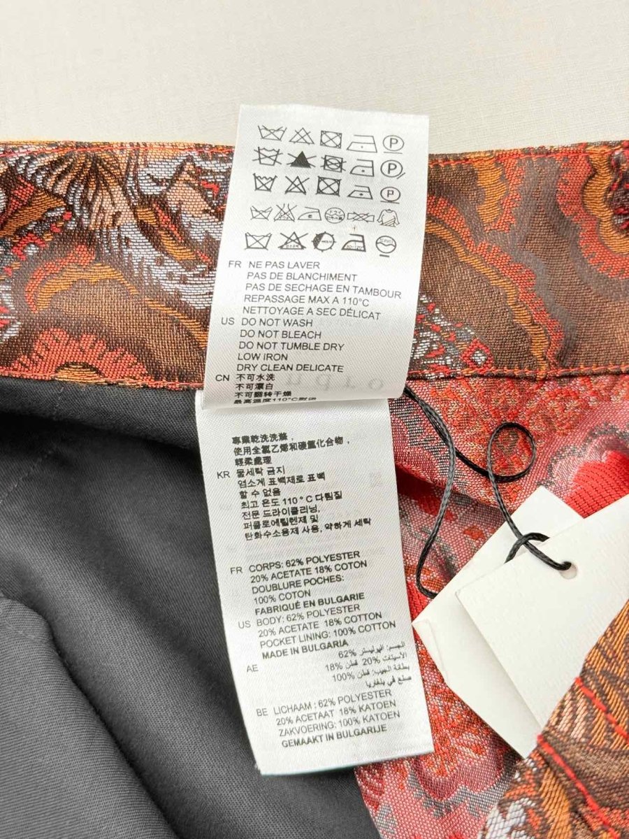 Pre-loved SANDRO Chinagirl Brown Multicolor Size US 8 Shorts at Reems Closet