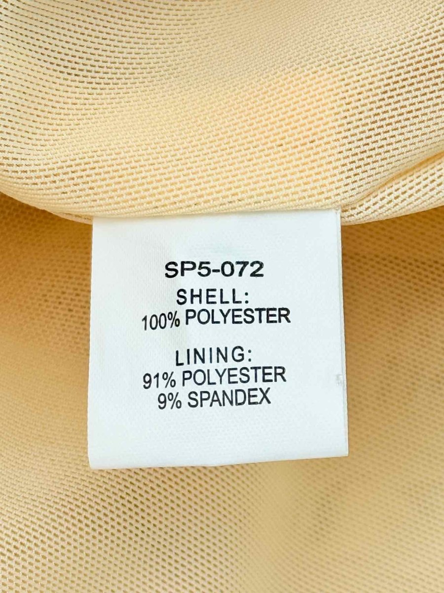 Pre - loved SELF - PORTRAIT White Size US 4 Knee Length Dress at Reems Closet