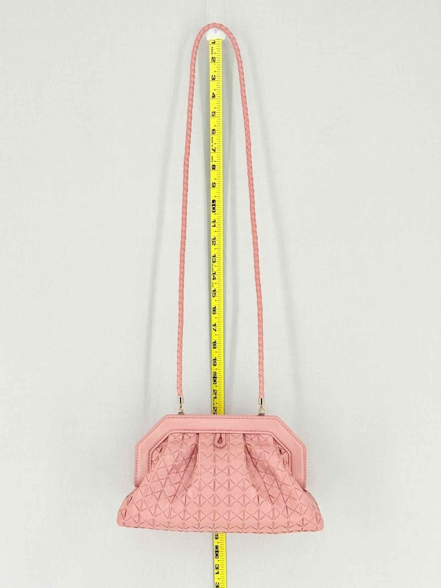 Pre - loved SERAPIAN Secret Blush Mosaico Clutch at Reems Closet