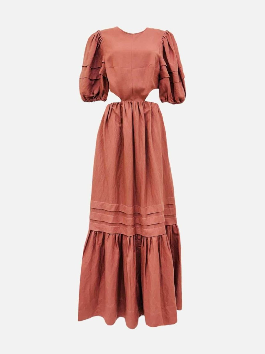 SHONAJOY Vega Dusky Pink Size US 6 Midi Dress - Reems Closet SHONAJOY Vega Dusky Pink Size US 6 Midi Dress - Reems Closet