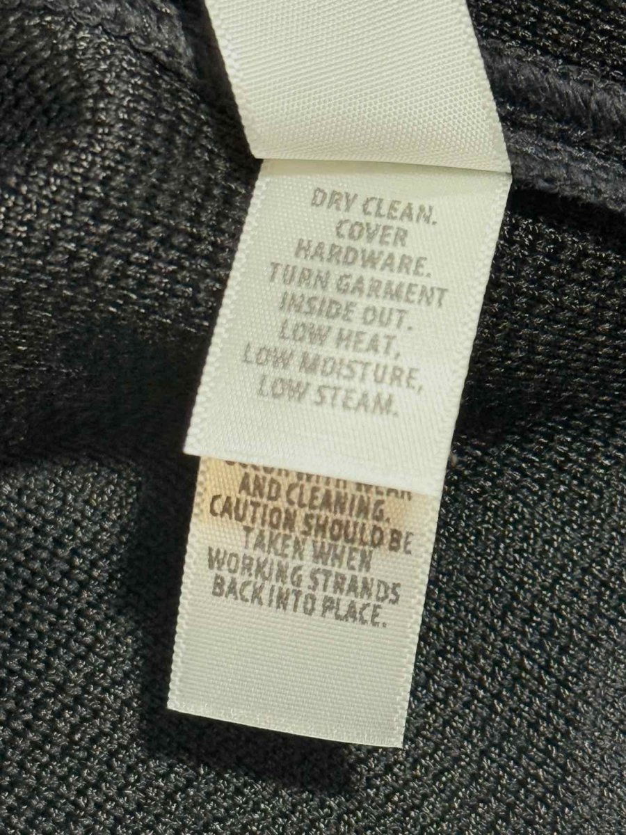 Pre - loved ST. JOHN Cropped Black Size Medium Cardigan at Reems Closet