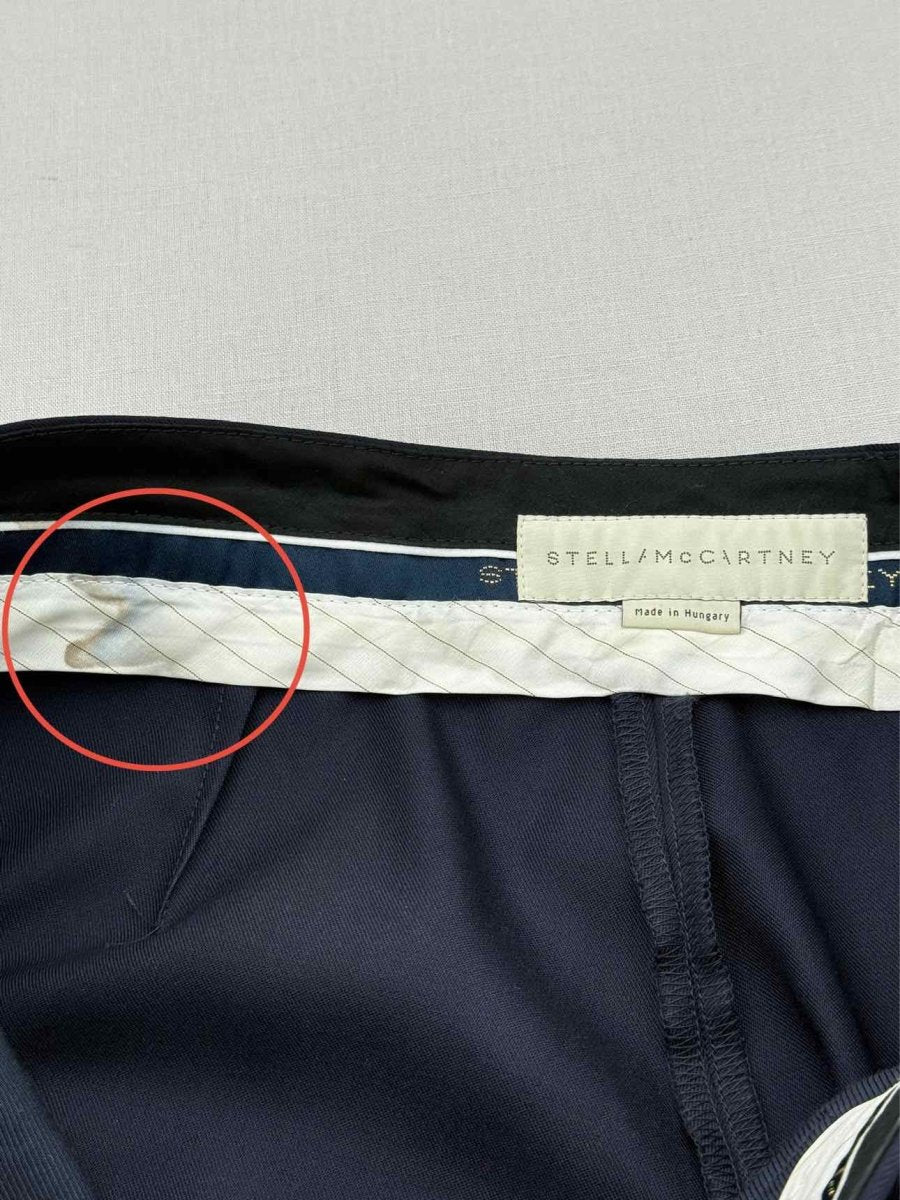 Pre - loved STELLA MCCARTNEY Blue Size US 4 Pants at Reems Closet