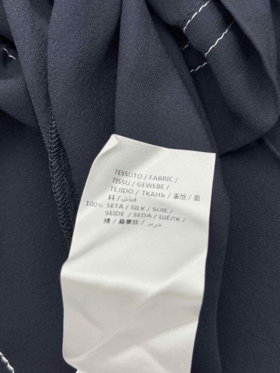 Pre - loved STELLA MCCARTNEY Navy Blue Size US 2 Knee Length Skirt at Reems Closet