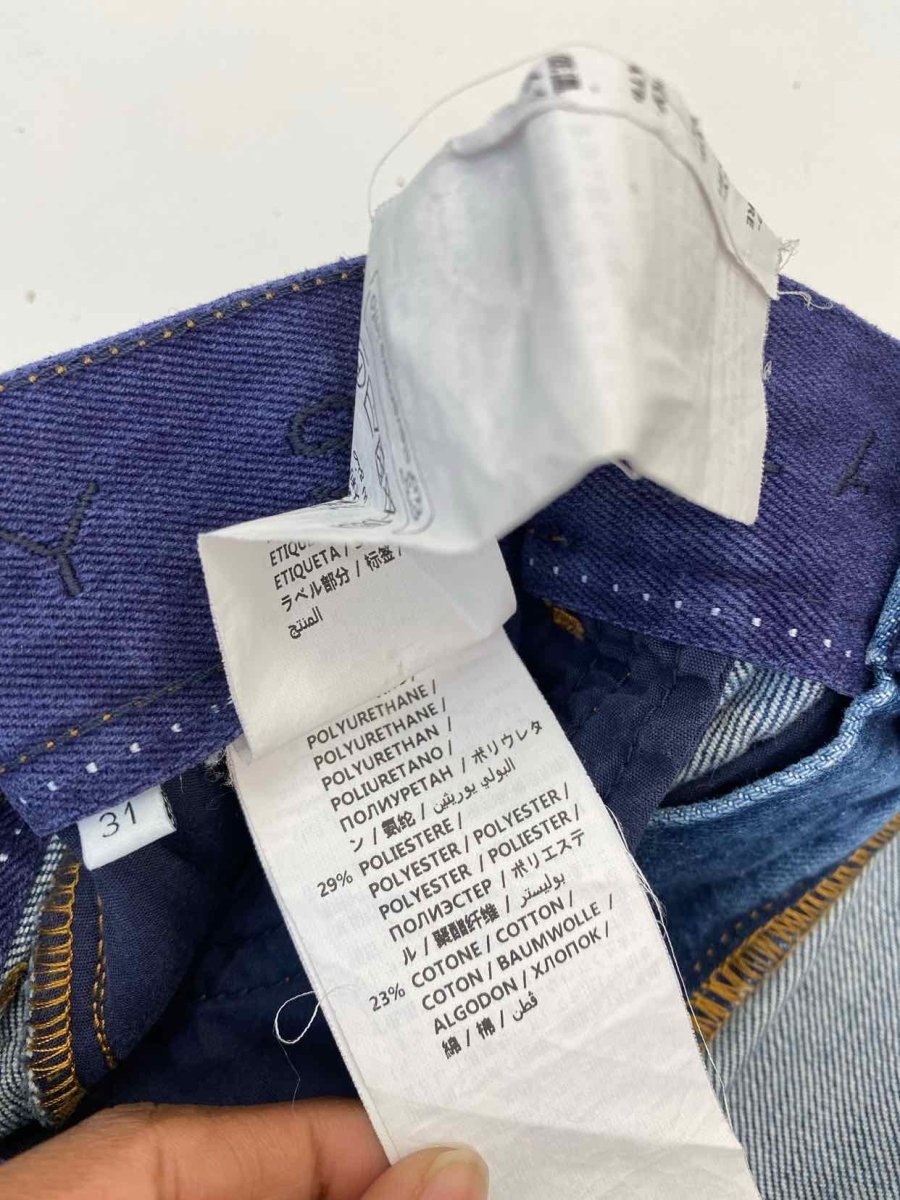 Pre - loved STELLA MCCARTNEY Straight Leg Dark Blue Size 31 Jeans at Reems Closet