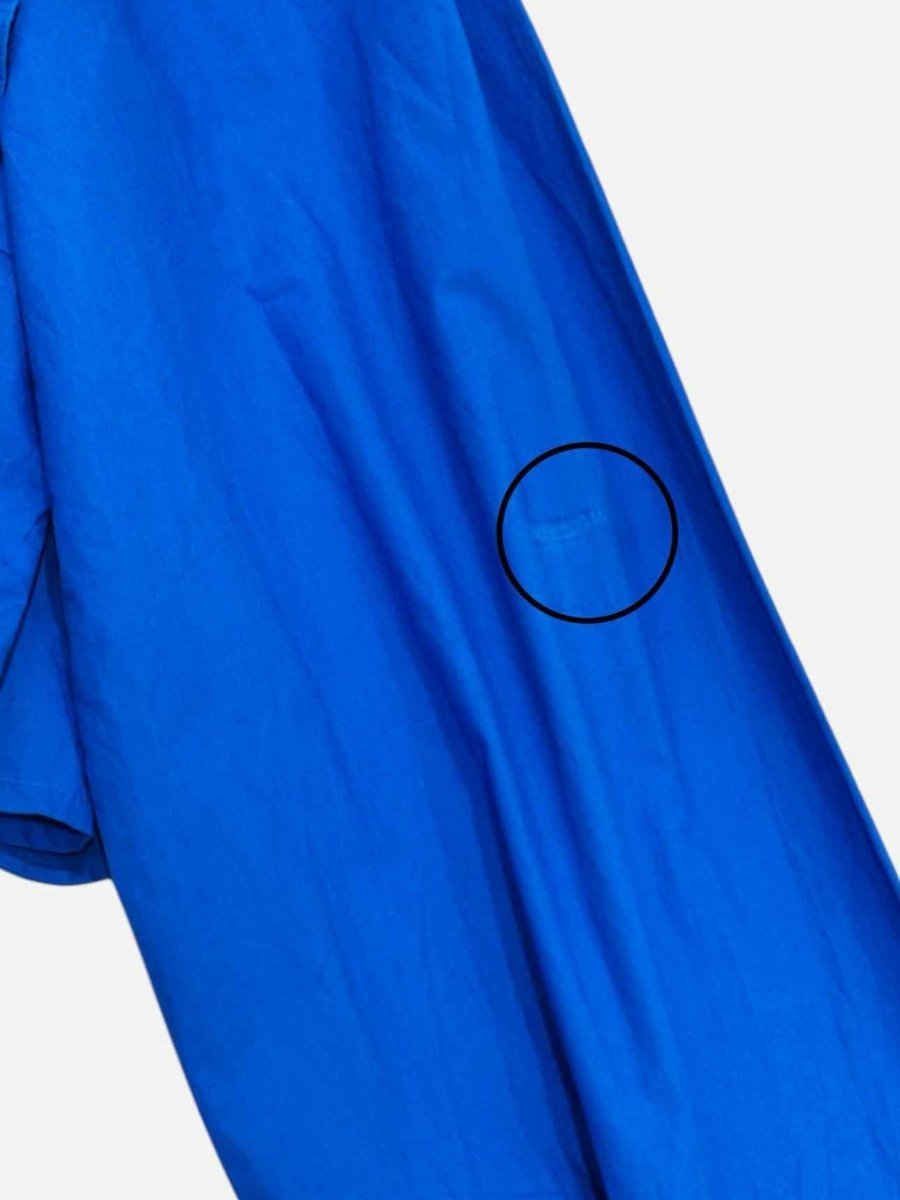Pre - loved STELLA NOVA Cropped Royal Blue Shirt US8 at Reems Closet