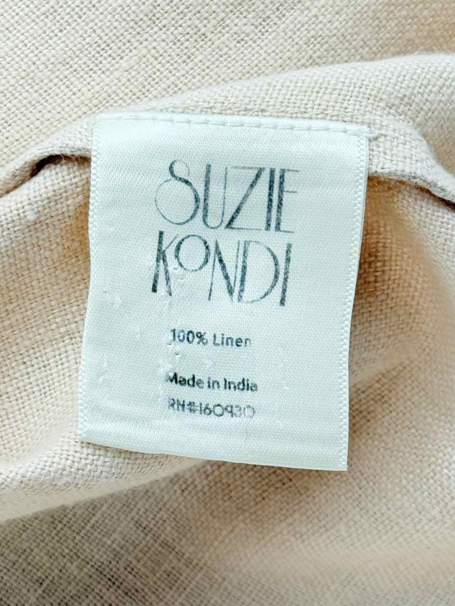 Pre - loved SUZIE KONDI Beige Size Large Blouse at Reems Closet