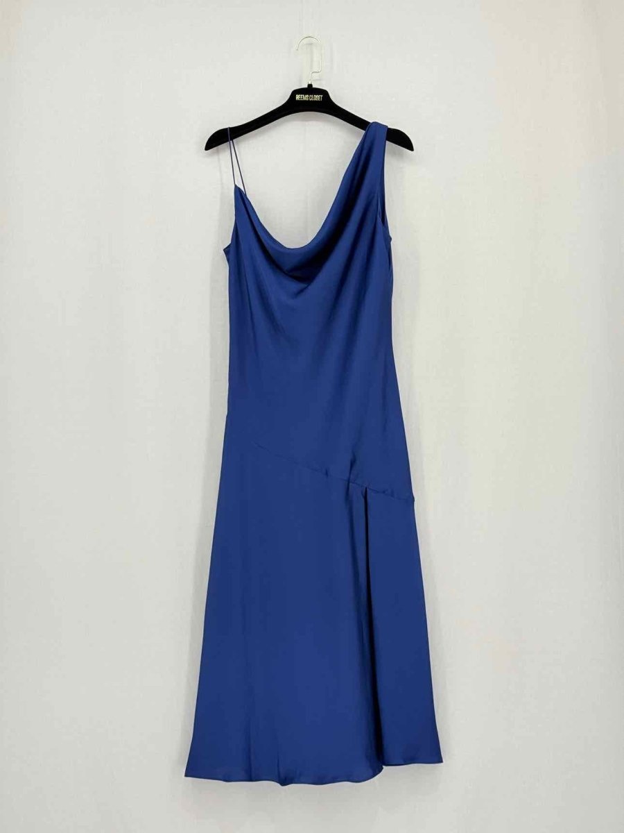 TED BAKER Navy Blue Size US 8 Midi Dress - Reems Closet TED BAKER Navy Blue Size US 8 Midi Dress - Reems Closet