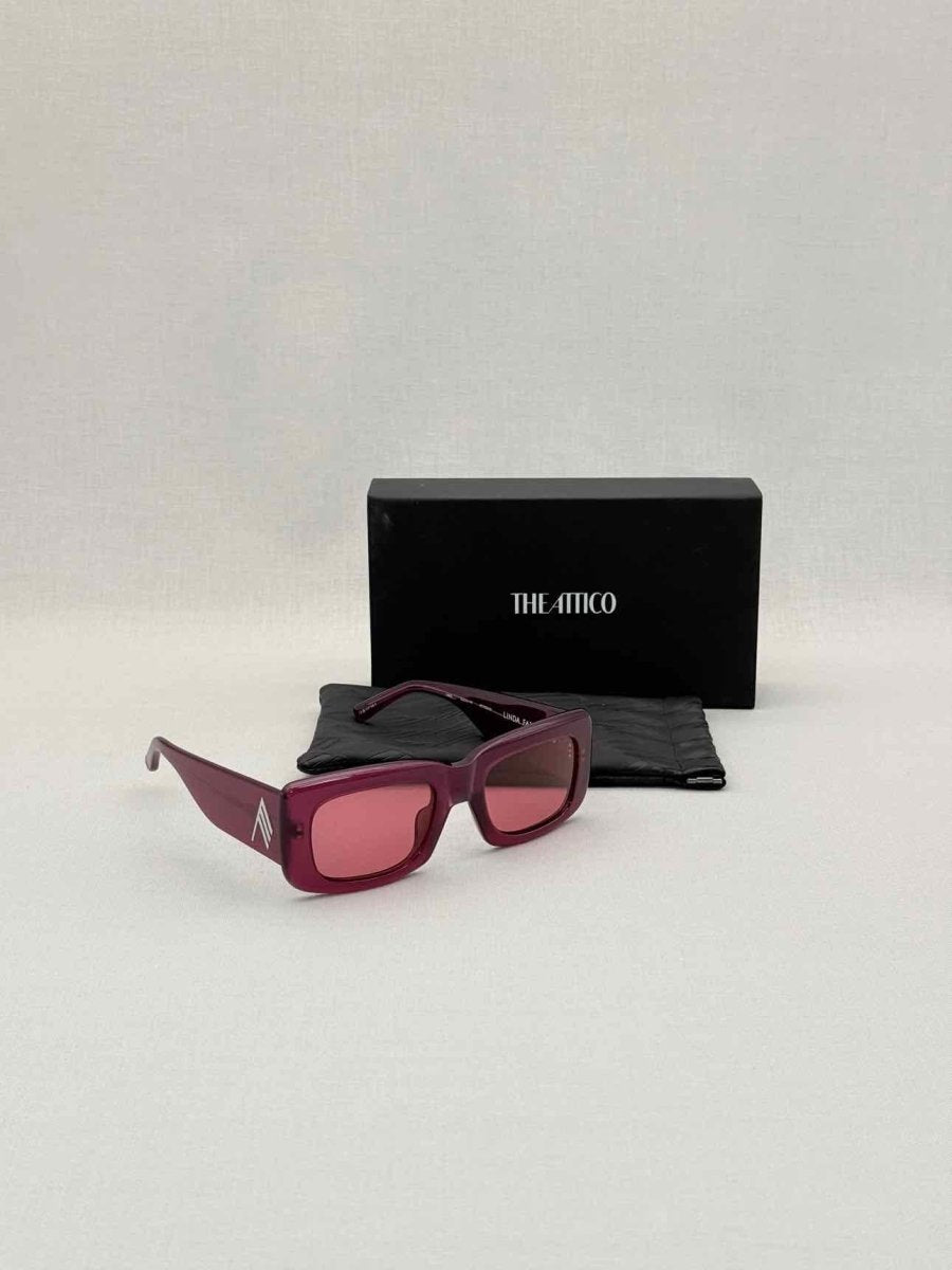 Pre-loved THE ATTICO Burgundy Sunglasses at Reems Closet