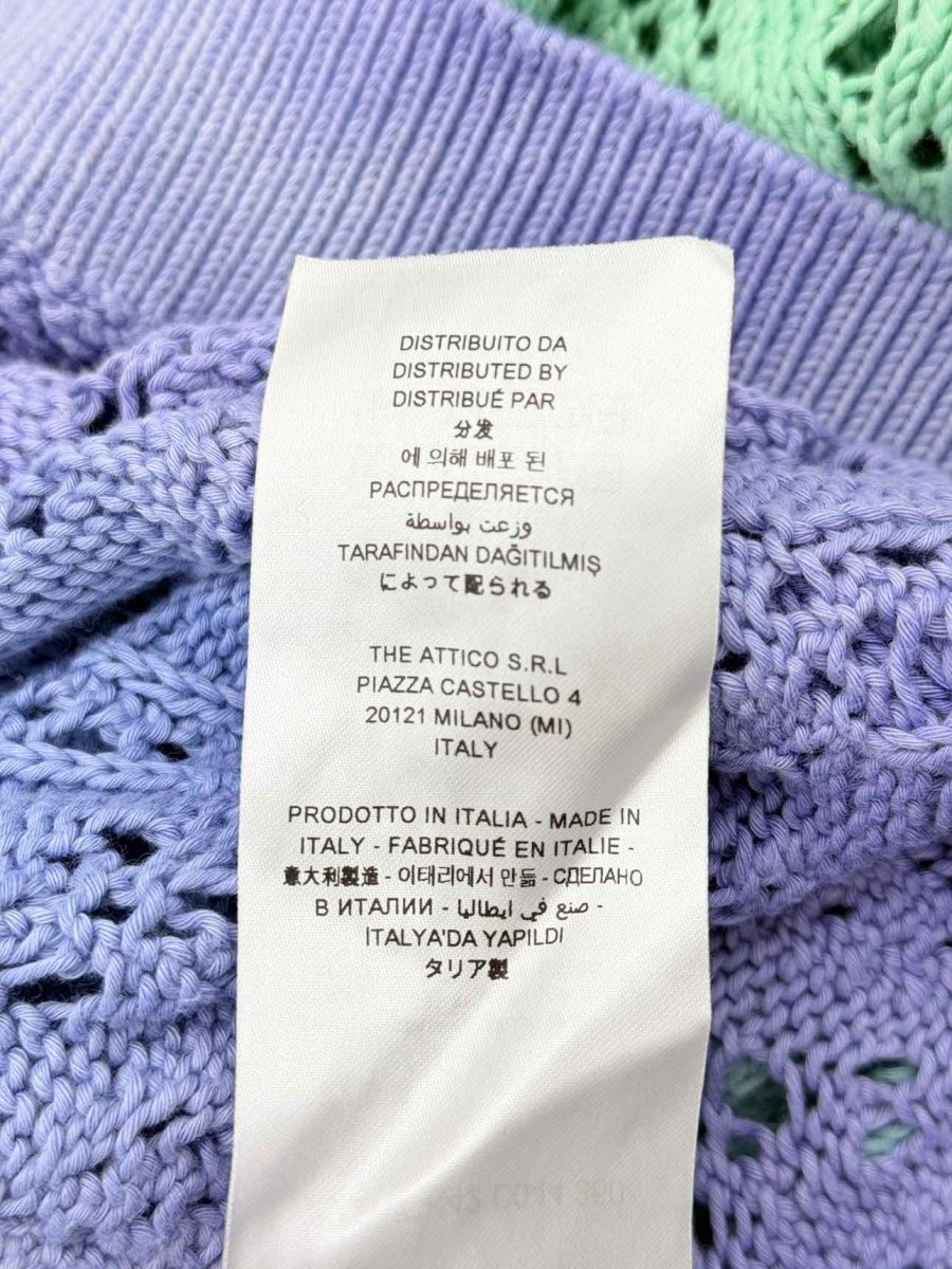 Pre-loved THE ATTICO Purple Multicolor Size US 4 Top at Reems Closet