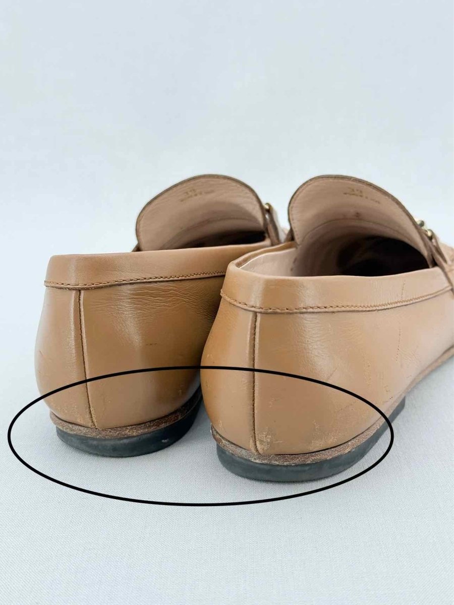 Pre - loved TOD'S T - bar Brown Size EU 39 Flats at Reems Closet