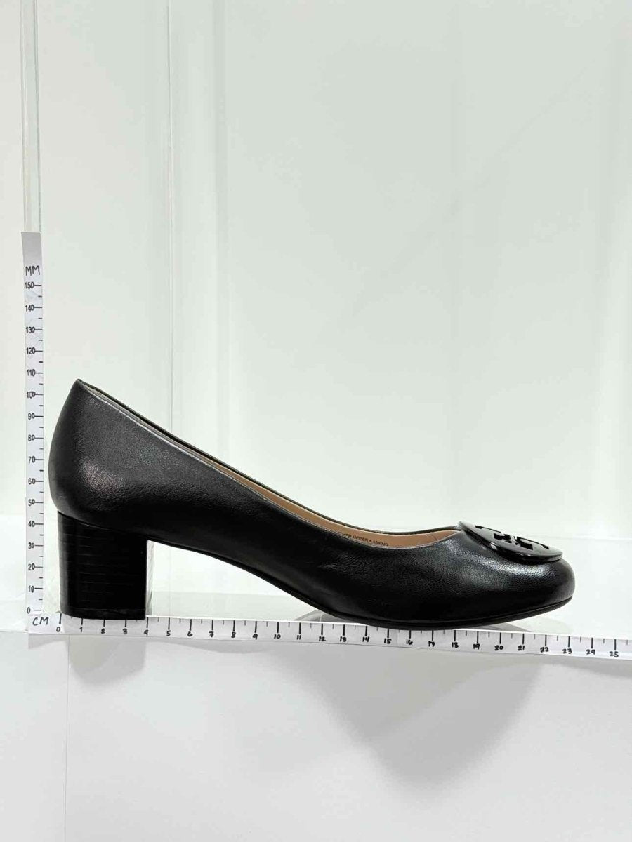 Pre - loved TORY BURCH Logo Black Size EU 37 Pumps at Reems Closet