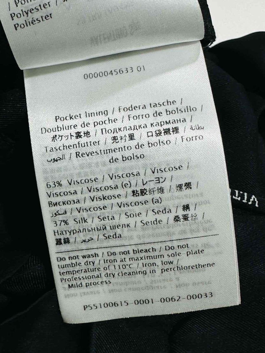 Pre - loved VALENTINO Oversized Black Top & Pants Outfit at Reems Closet