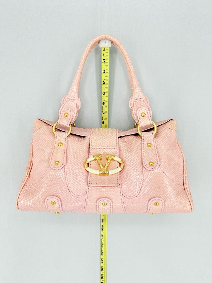Pre - loved VALENTINO Pink Satchel at Reems Closet