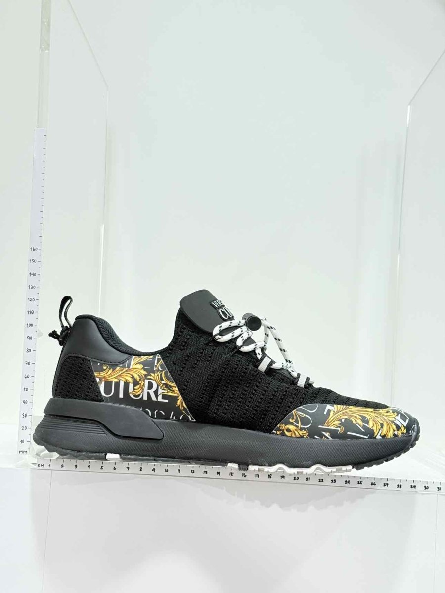 Pre - loved VERSACE Black Size EU 9 Sneakers at Reems Closet