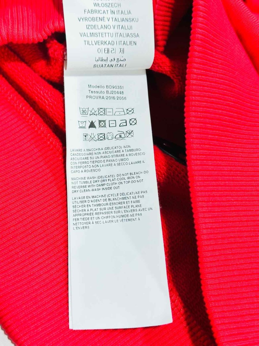 Pre - loved VERSUS Basic Red Sweater at Reems Closet