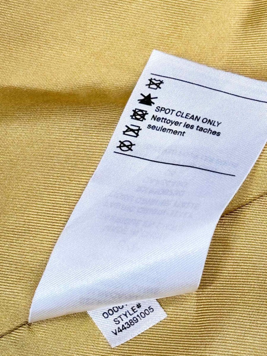 Pre - loved VINCE Single Breasted Yellow Size Small Coat at Reems Closet