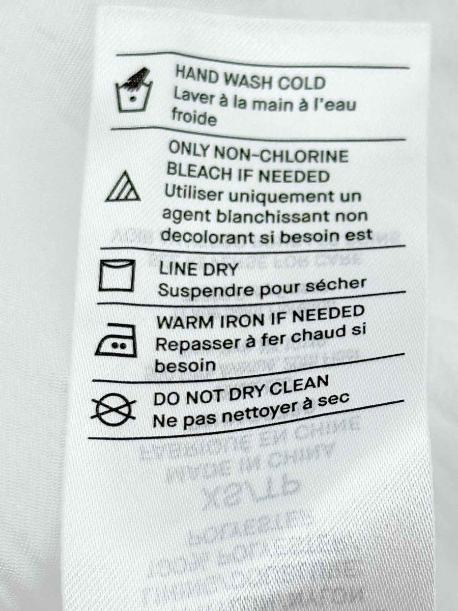 Pre - loved VINCE White Size XSmall Midi Dress at Reems Closet