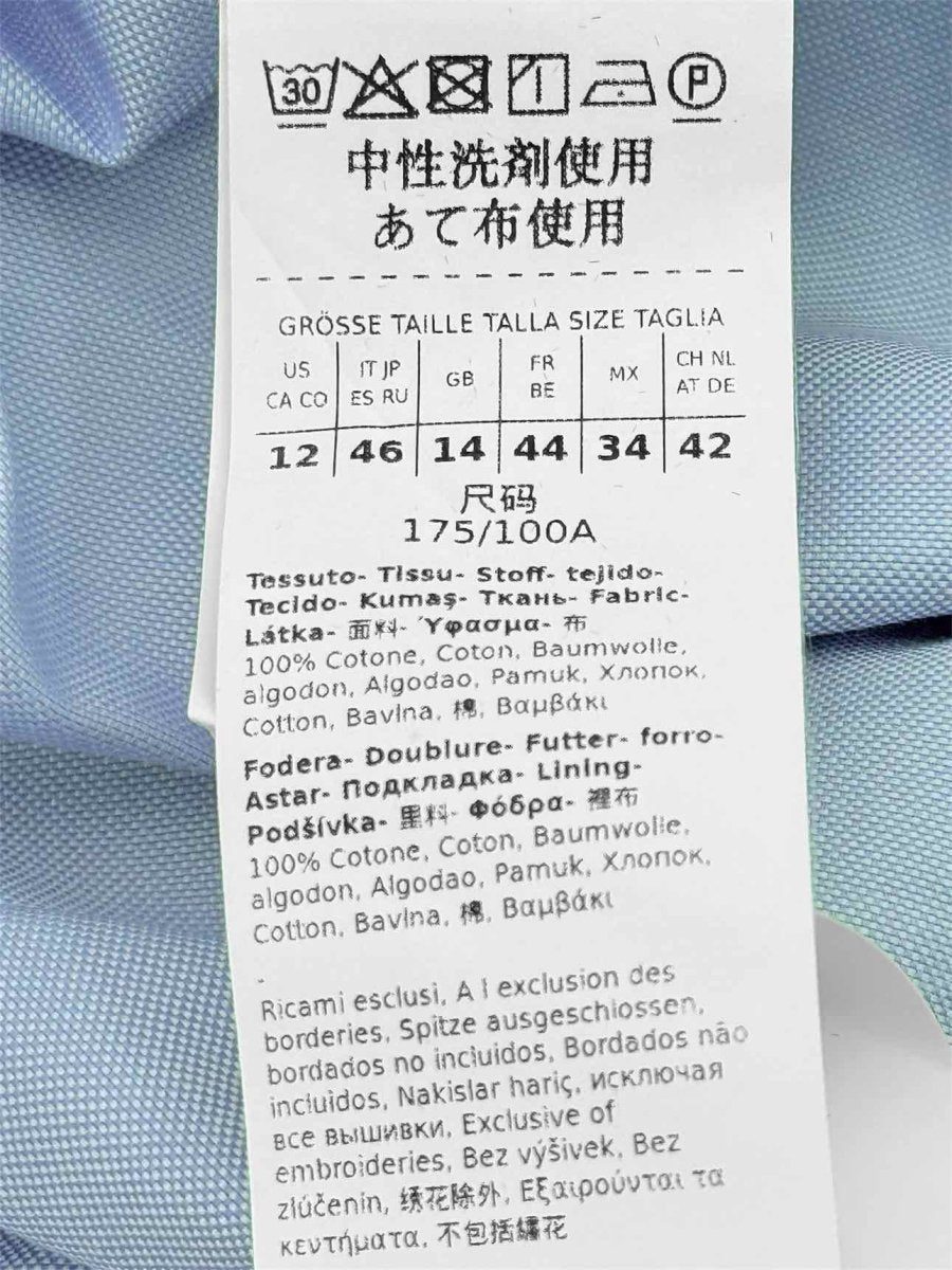 Pre - loved WEEKEND Blue Size US 12 Shirt at Reems Closet