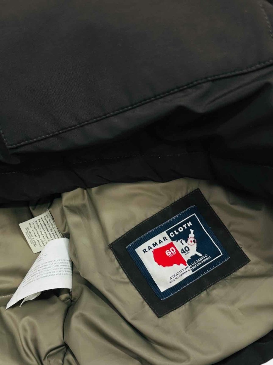 Pre - loved WOOL RICH Hoodie Brown Coat Small at Reems Closet