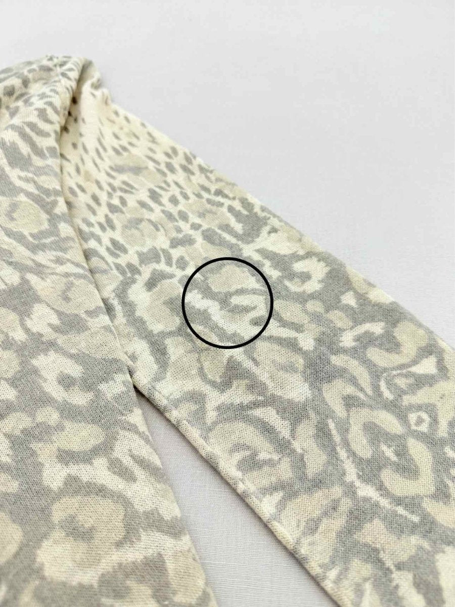 Pre - loved ZADIG & VOLTAIRE Beige & Brown Size Small Cardigan at Reems Closet