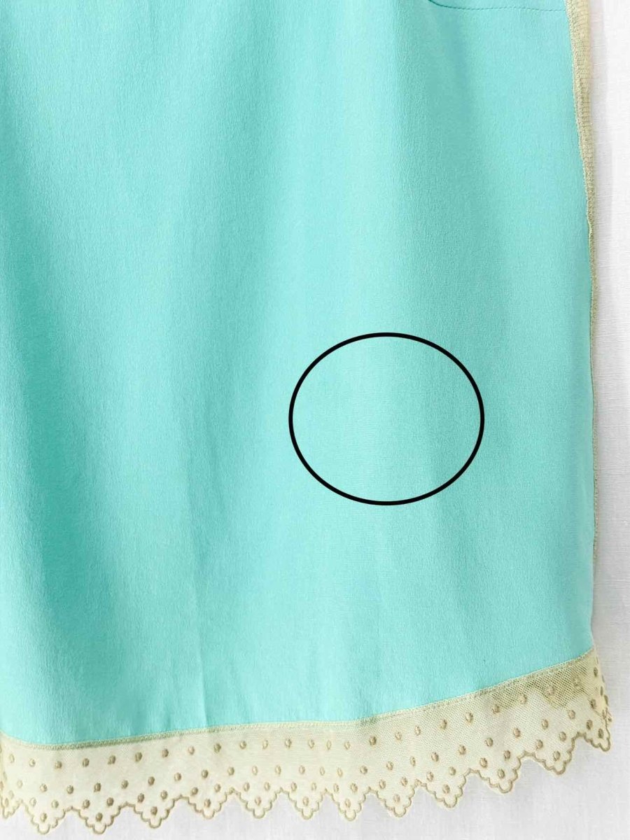 Pre - loved ZADIG & VOLTAIRE Turquoise Size Small Camisole at Reems Closet