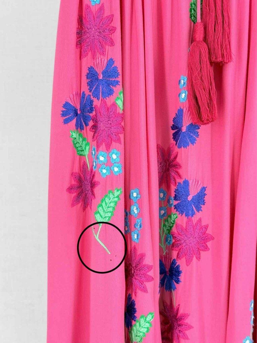 Pre - loved ZAIMARA Fuchsia Size Small/Medium Long Dress at Reems Closet