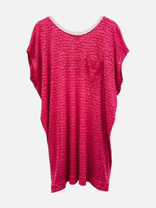 Pre-loved LOUIS VUITTON Pink Monogram T-shirt - Reems Closet