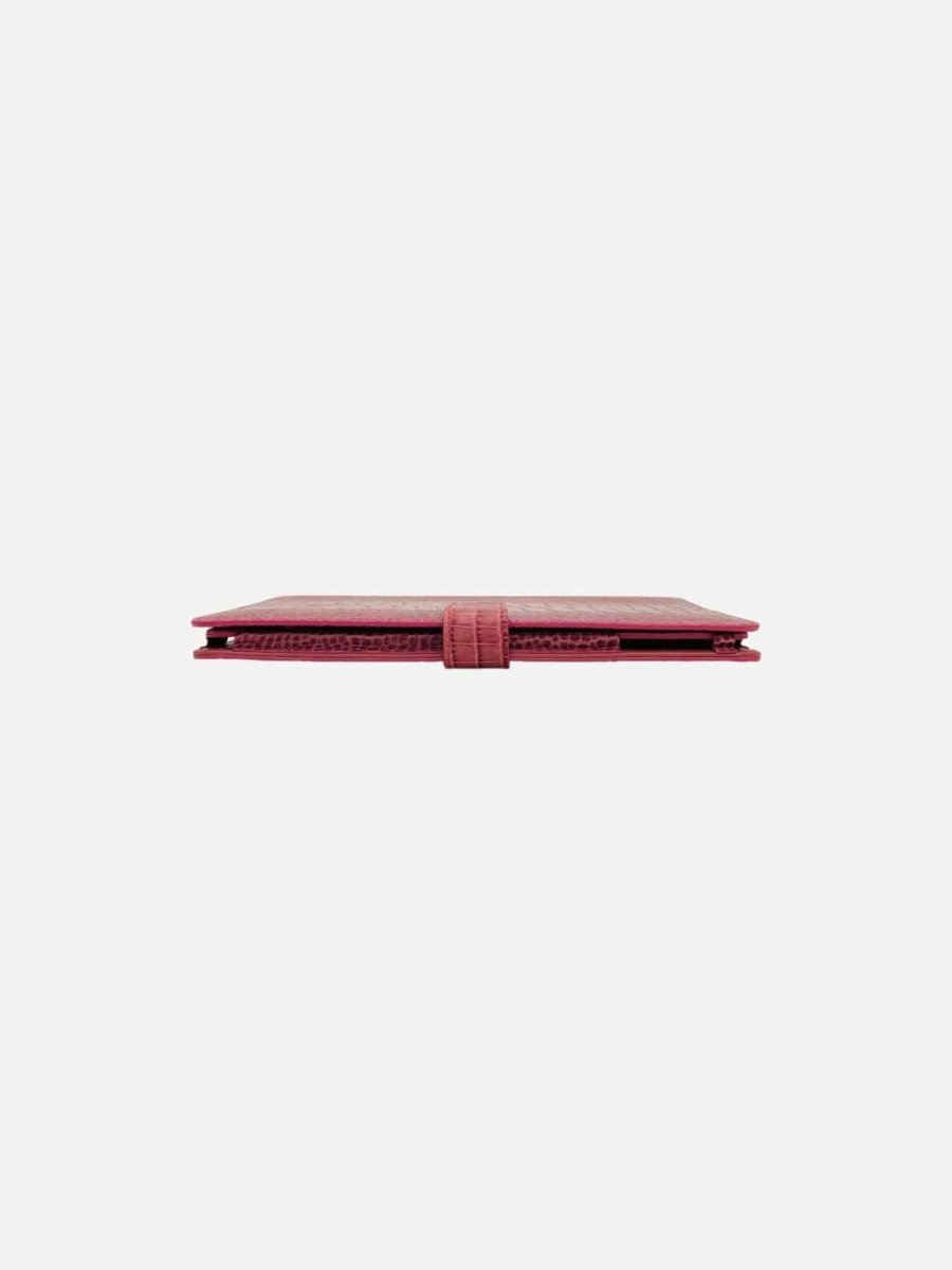 Pre-loved SMYTHSON Folding Pink I-Pad Case - Reems Closet