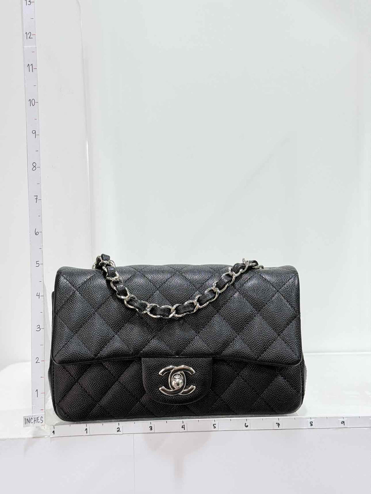 CHANEL Classic Black Quilted Shoulder Bag