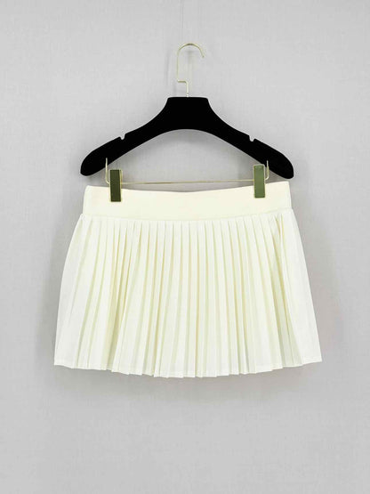 TORY BURCH Cream Size Medium Mini Skirt
