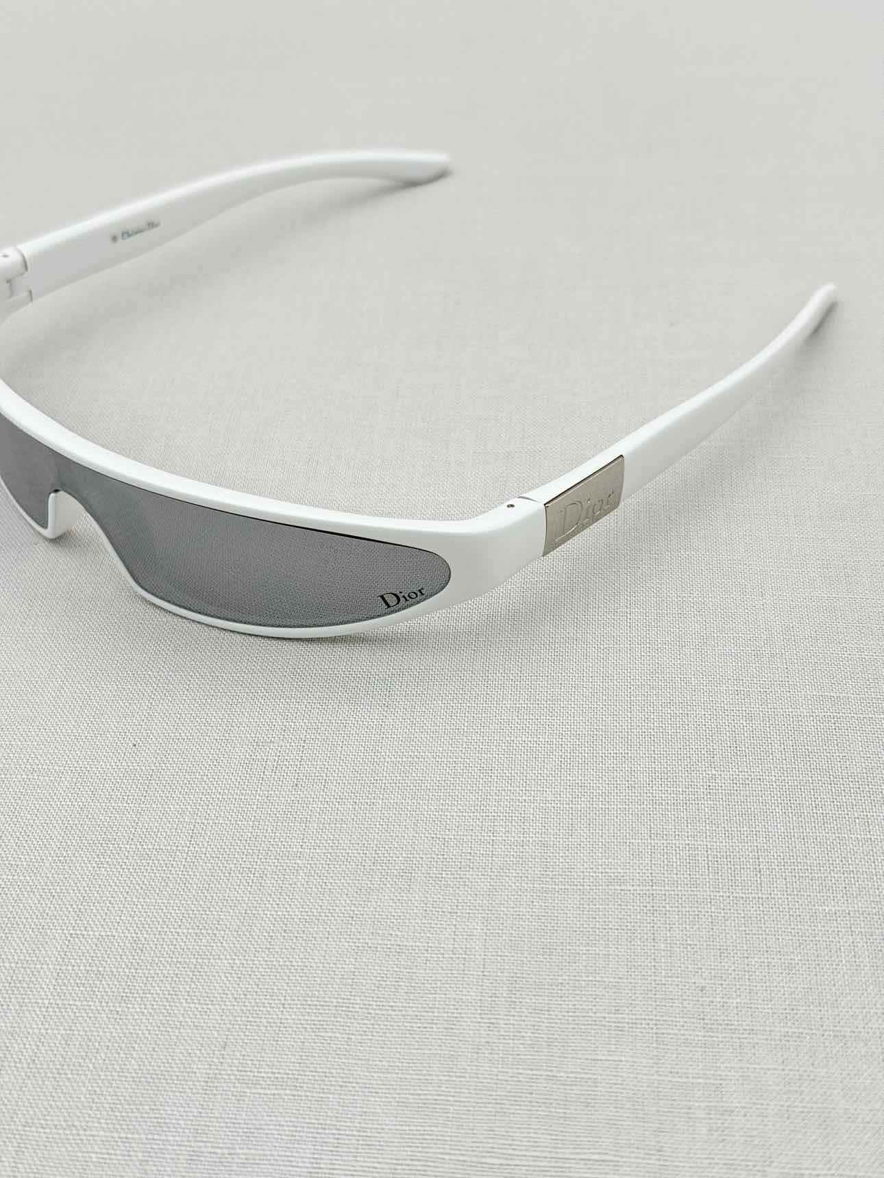 CHRISTIAN DIOR White Sunglasses