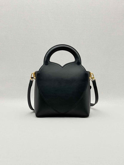 TIFFANY & CO Return To Tiffany Black C Print Tote Bag