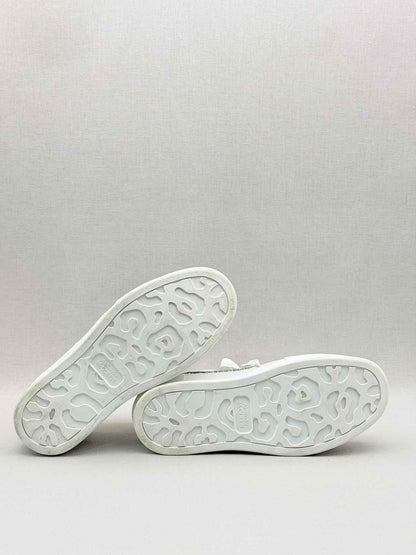 ALEXANDER MCQUEEN White & Silver Size EU 39 Sneakers