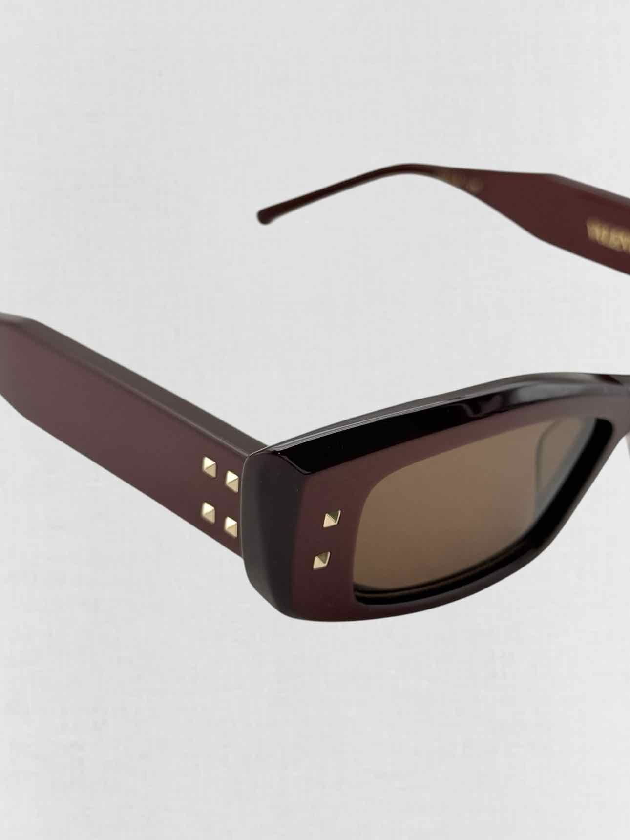 VALENTINO Special Edition Burgundy Sunglasses
