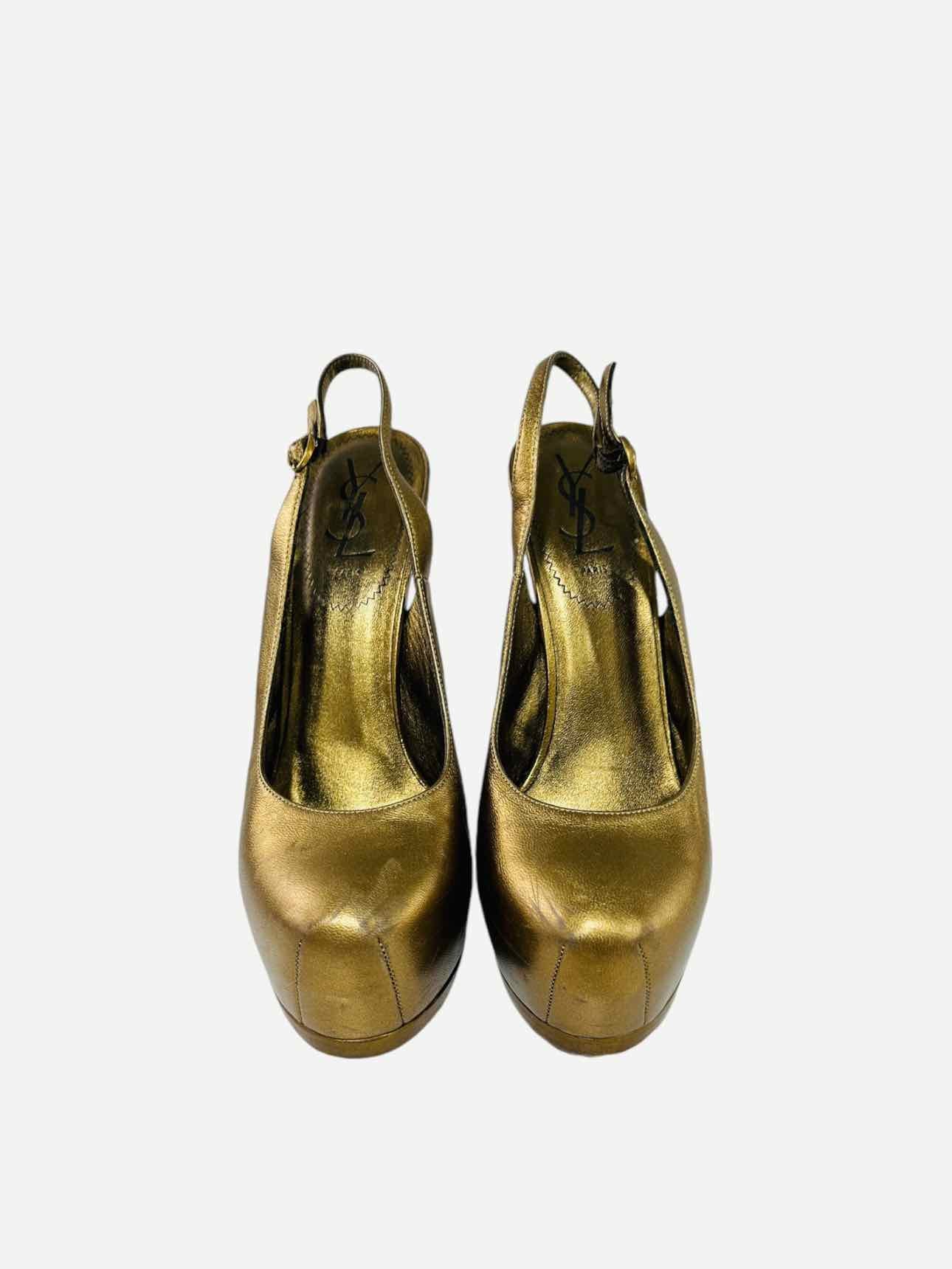 YVES SAINT LAURENT Size EU 38.5 Slingbacks