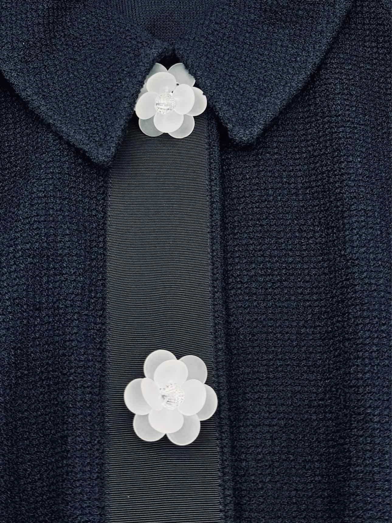 ST. JOHN COLLECTION Navy Blue Size US 16 Jacket