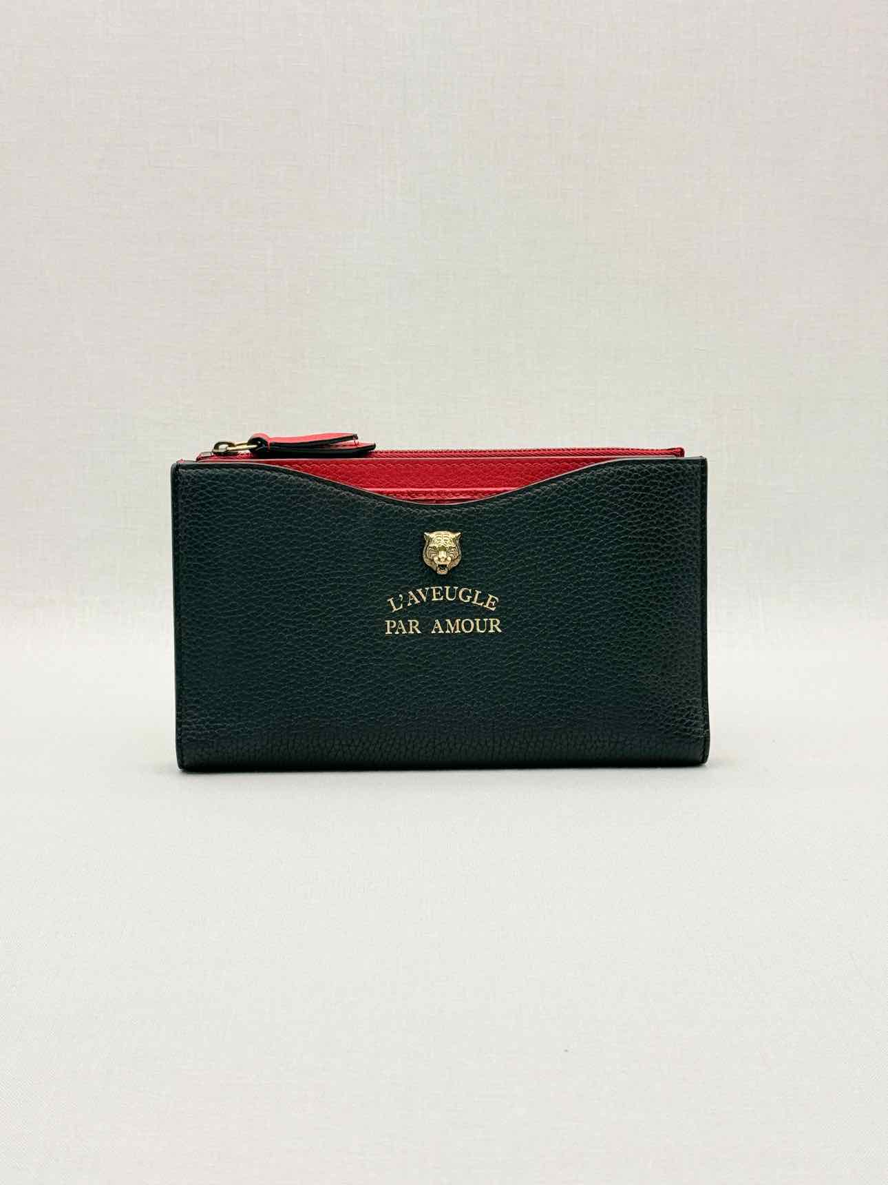 GUCCI Black Continental Wallet