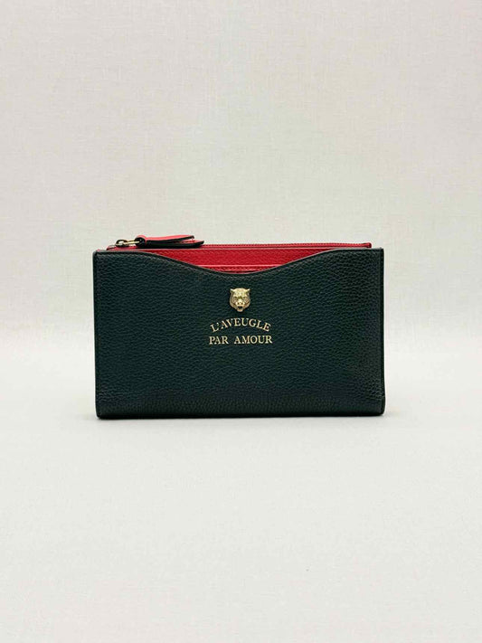 GUCCI Black Continental Wallet
